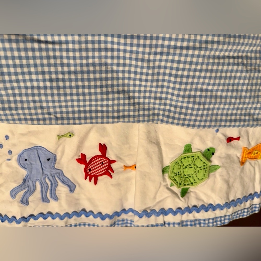 Pottery Barn Sea/Ocean Animal Crib/Nursery Set